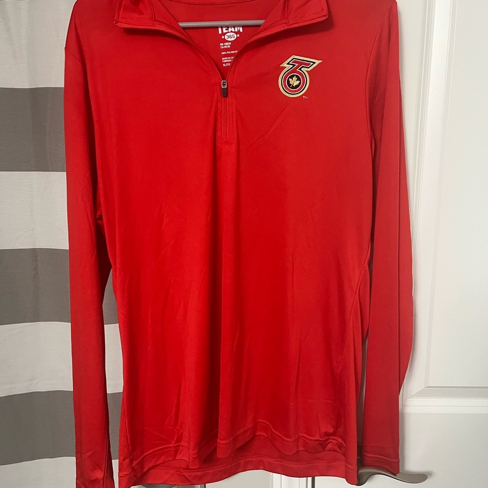 Red Tampa Bay Lightning Quarter-Zip Pullover